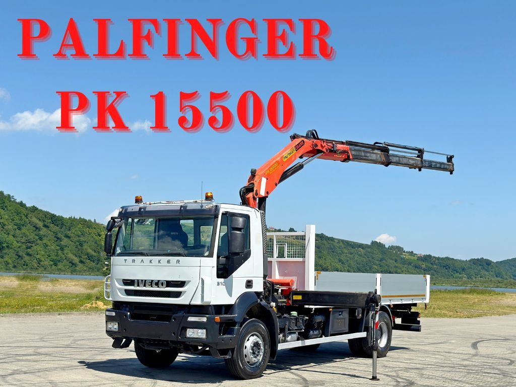 Iveco TRAKKER 310* PRITSCHE 6,00 m * PK 15500 * TOP - Crane truck: picture 1 Iveco TRAKKER 310* PRITSCHE 6,00 m * PK 15500 * TOP - Crane truck: picture 1