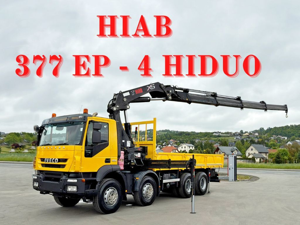 Iveco TRAKKER 450* HIAB 377 EP-4 HIPRO/FUNK/ 8x4 - Crane truck: picture 1 Iveco TRAKKER 450* HIAB 377 EP-4 HIPRO/FUNK/ 8x4 - Crane truck: picture 1