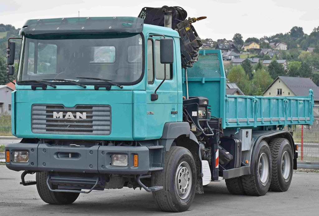 MAN 27-314 * HIAB 220 C - 3 + FUNK * 6x4 - Crane truck, Tipper: picture 4 MAN 27-314 * HIAB 220 C - 3 + FUNK * 6x4 - Crane truck, Tipper: picture 4