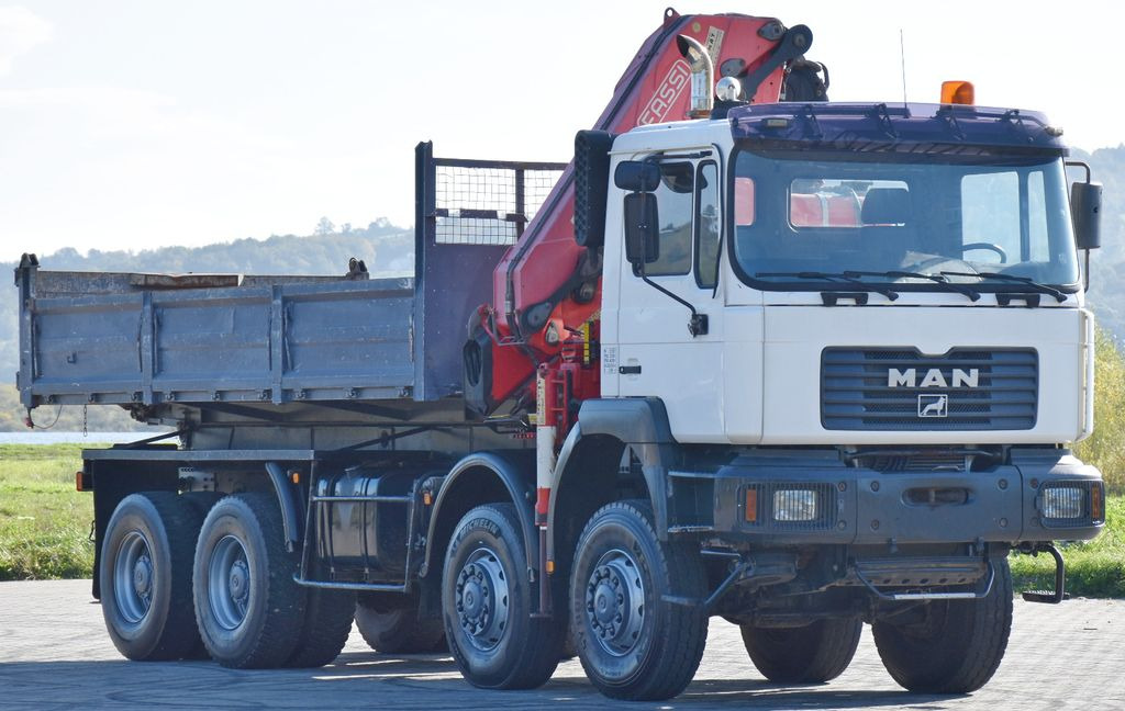 MAN 41.460 * KRAN * 8x8 ! TOPZUSTAND MAN 41.460 * KRAN * 8x8 ! TOPZUSTAND - Tipper, Crane truck: picture 3 MAN 41.460 * KRAN * 8x8 ! TOPZUSTAND MAN 41.460 * KRAN * 8x8 ! TOPZUSTAND - Tipper, Crane truck: picture 3