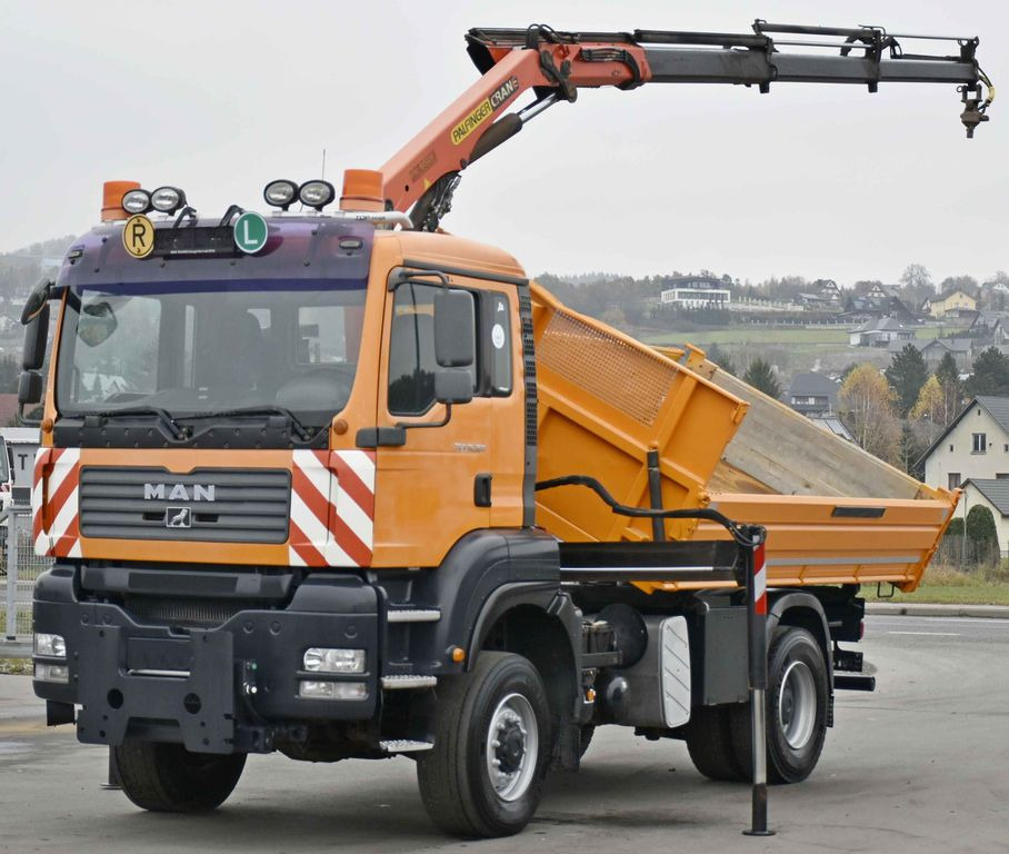 MAN TGA 18.360 * PK 10501 + FUNK *4x4 MAN TGA 18.360 * PK 10501 + FUNK *4x4 - Tipper, Crane truck: picture 3 MAN TGA 18.360 * PK 10501 + FUNK *4x4 MAN TGA 18.360 * PK 10501 + FUNK *4x4 - Tipper, Crane truck: picture 3