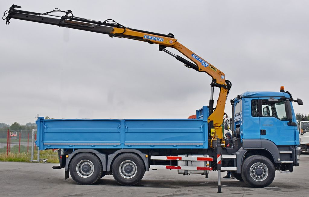MAN TGS 26.360 Kipper 5,50m*EFFER 165.11/2S+FUNK*6x6 - Crane truck, Tipper: picture 5 MAN TGS 26.360 Kipper 5,50m*EFFER 165.11/2S+FUNK*6x6 - Crane truck, Tipper: picture 5