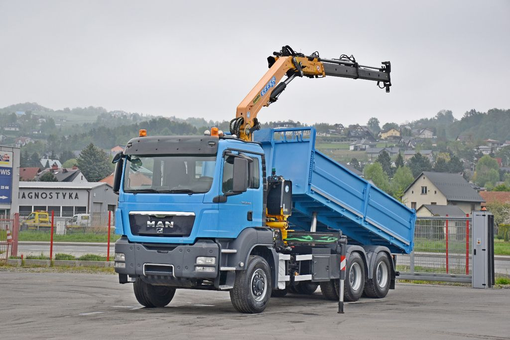 MAN TGS 26.360 Kipper 5,50m*EFFER 165.11/2S+FUNK*6x6 - Crane truck, Tipper: picture 2 MAN TGS 26.360 Kipper 5,50m*EFFER 165.11/2S+FUNK*6x6 - Crane truck, Tipper: picture 2