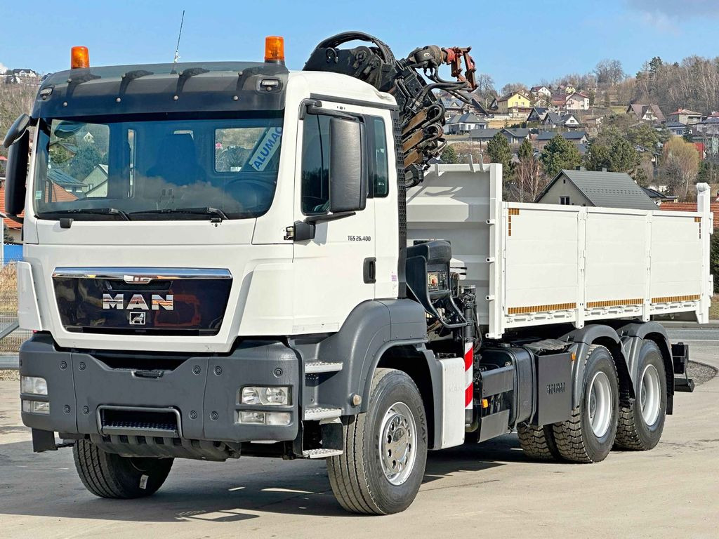 MAN TGS 26.400 * HIAB 166 ES - 3 HIPRO + FUNK * 6x4 MAN TGS 26.400 * HIAB 166 ES - 3 HIPRO + FUNK * 6x4 - Tipper, Crane truck: picture 3 MAN TGS 26.400 * HIAB 166 ES - 3 HIPRO + FUNK * 6x4 MAN TGS 26.400 * HIAB 166 ES - 3 HIPRO + FUNK * 6x4 - Tipper, Crane truck: picture 3