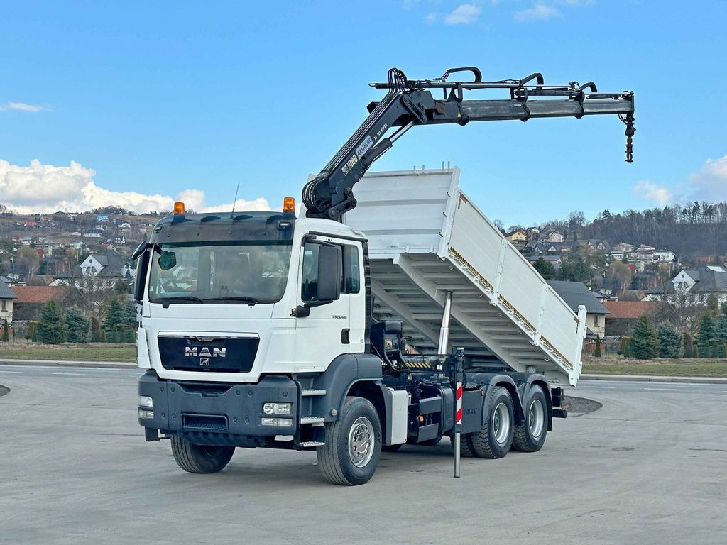 MAN TGS 26.400 * HIAB 166 ES - 3 HIPRO + FUNK * 6x4 MAN TGS 26.400 * HIAB 166 ES - 3 HIPRO + FUNK * 6x4 - Crane truck, Tipper: picture 2 MAN TGS 26.400 * HIAB 166 ES - 3 HIPRO + FUNK * 6x4 MAN TGS 26.400 * HIAB 166 ES - 3 HIPRO + FUNK * 6x4 - Crane truck, Tipper: picture 2