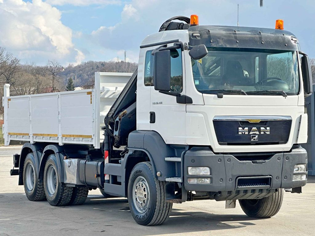 MAN TGS 26.400 * HIAB 166 ES - 3 HIPRO + FUNK * 6x4 - Crane truck, Tipper: picture 3 MAN TGS 26.400 * HIAB 166 ES - 3 HIPRO + FUNK * 6x4 - Crane truck, Tipper: picture 3