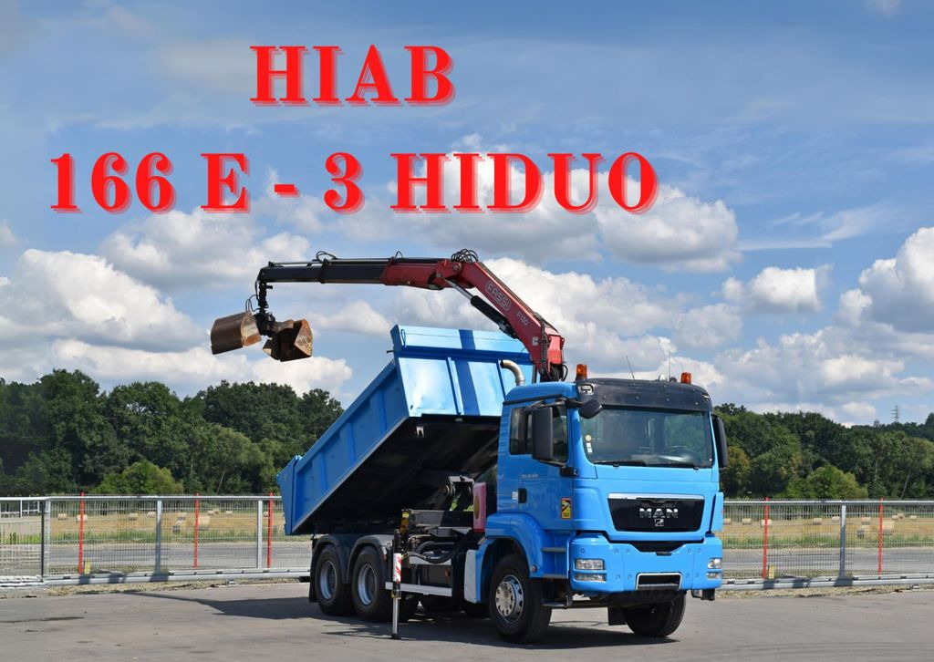 MAN TGS 26.400 Kipper 4,60m*PK F130A.22 + FUNK/6x4 - Crane truck, Tipper: picture 1 MAN TGS 26.400 Kipper 4,60m*PK F130A.22 + FUNK/6x4 - Crane truck, Tipper: picture 1