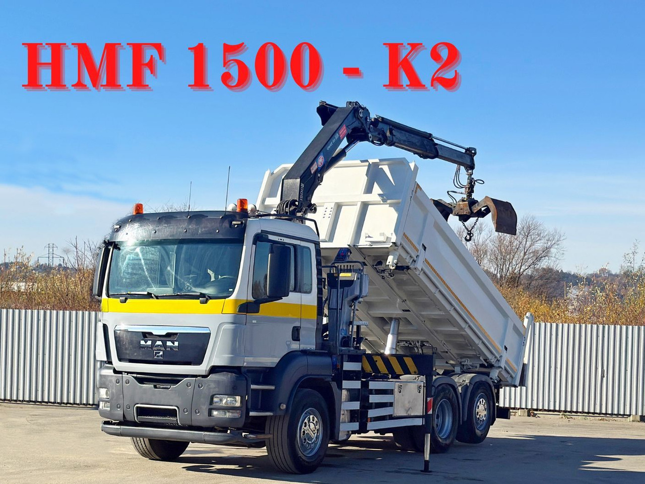 MAN TGS 28.320 * HMF 1500 - K2 * TOPZUSTAND - Crane truck: picture 1 MAN TGS 28.320 * HMF 1500 - K2 * TOPZUSTAND - Crane truck: picture 1