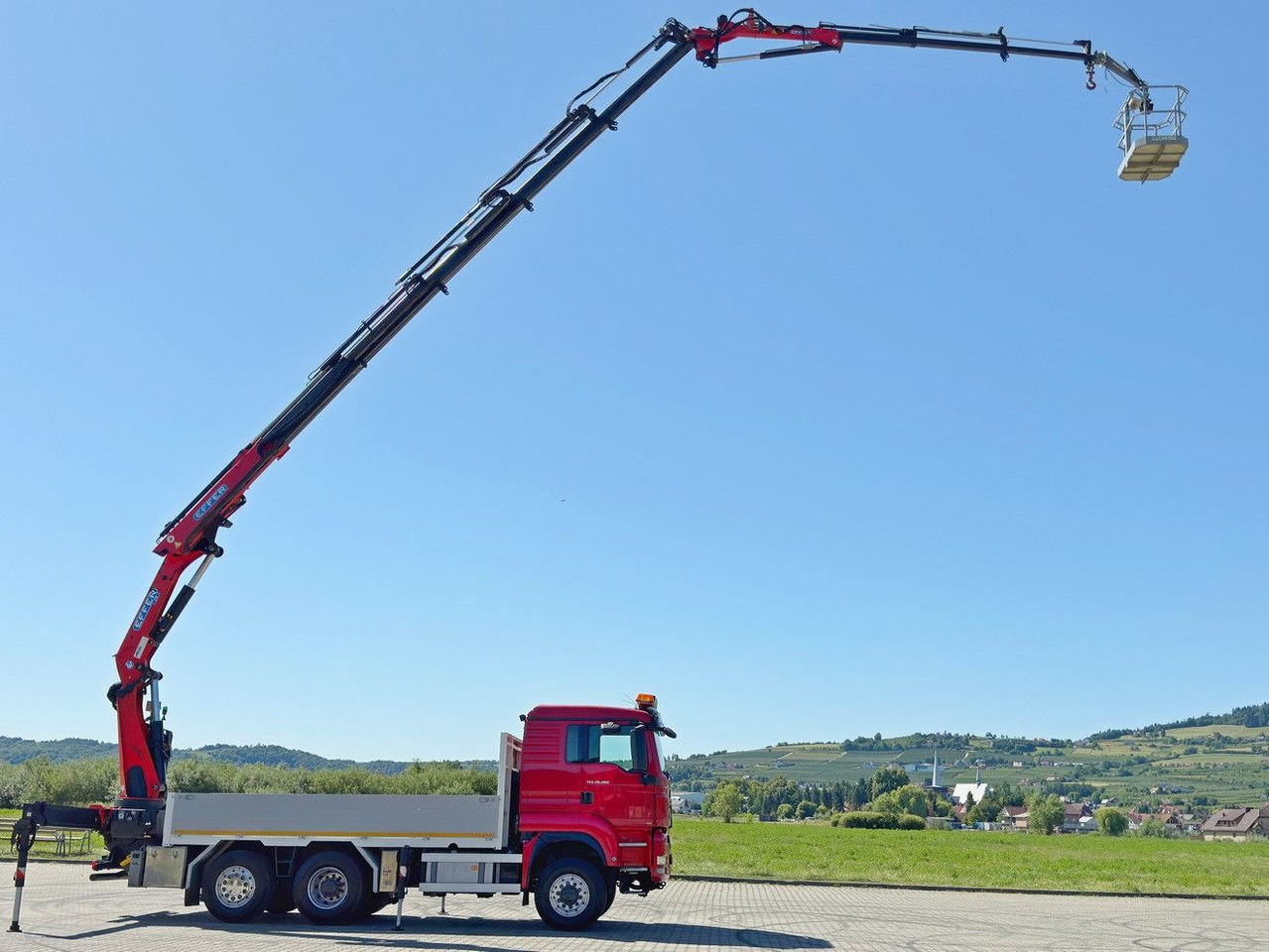 Crane truck MAN TGS 28.480 * EFFER 255/5S + JIB 3S + FUNK * TOP: picture 6