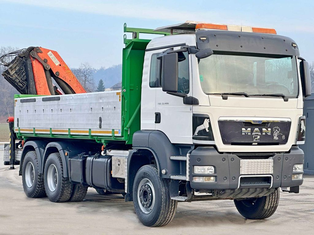 MAN TGS 33.480*KIPPER 5,70m * PK 23002 + FUNK * 6x4 MAN TGS 33.480*KIPPER 5,70m * PK 23002 + FUNK * 6x4 - Tipper, Crane truck: picture 4 MAN TGS 33.480*KIPPER 5,70m * PK 23002 + FUNK * 6x4 MAN TGS 33.480*KIPPER 5,70m * PK 23002 + FUNK * 6x4 - Tipper, Crane truck: picture 4