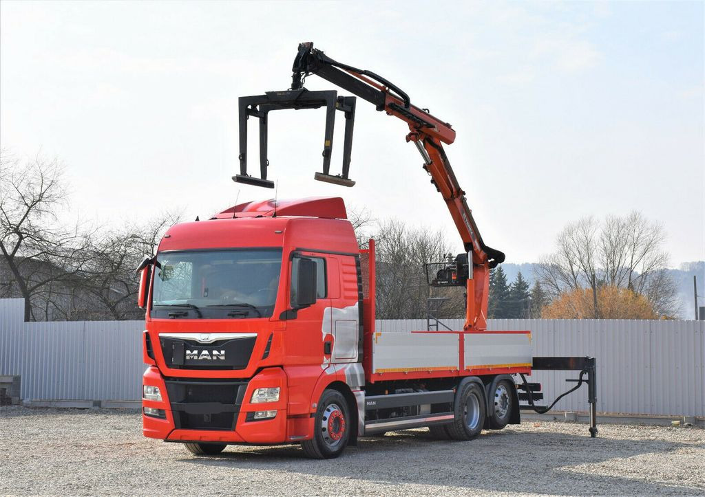 MAN TGX 26.440 Pritsche 6,60 m*TEREX 135.2-A11 MAN TGX 26.440 Pritsche 6,60 m*TEREX 135.2-A11 - Crane truck: picture 2 MAN TGX 26.440 Pritsche 6,60 m*TEREX 135.2-A11 MAN TGX 26.440 Pritsche 6,60 m*TEREX 135.2-A11 - Crane truck: picture 2