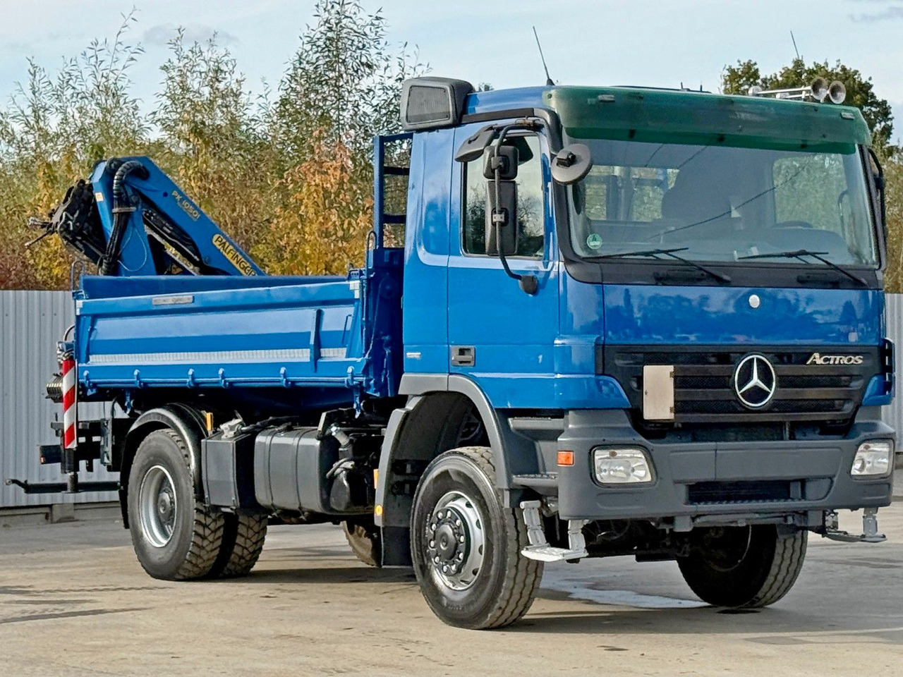 Mercedes-Benz ACTROS 1841 * PK 10501 + FUNK * TOP * 4x4 - Tipper, Crane truck: picture 4 Mercedes-Benz ACTROS 1841 * PK 10501 + FUNK * TOP * 4x4 - Tipper, Crane truck: picture 4