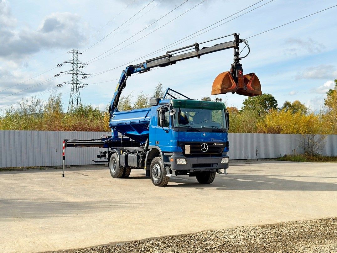 Mercedes-Benz ACTROS 1841 * PK 10501 + FUNK * TOP * 4x4 - Tipper, Crane truck: picture 2 Mercedes-Benz ACTROS 1841 * PK 10501 + FUNK * TOP * 4x4 - Tipper, Crane truck: picture 2