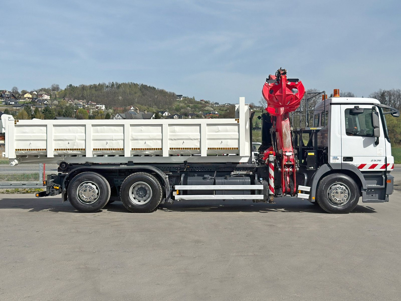 Hook lift truck Mercedes-Benz ACTROS 2536 * Abrollkipper  + EPSILON Q150Z82: picture 7