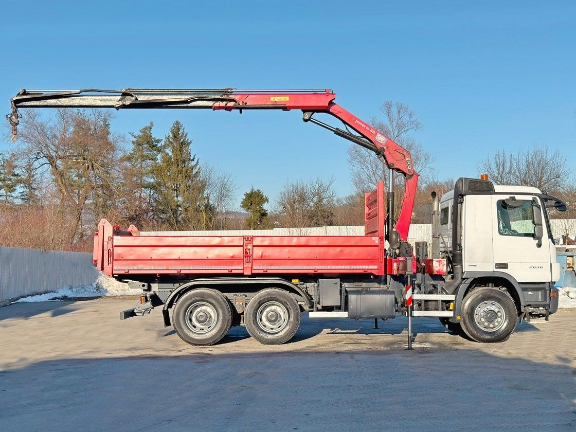 Mercedes-Benz ACTROS 2636* KIPPER 5,25 + BORDMATIC / 6x4 - Tipper: picture 4 Mercedes-Benz ACTROS 2636* KIPPER 5,25 + BORDMATIC / 6x4 - Tipper: picture 4