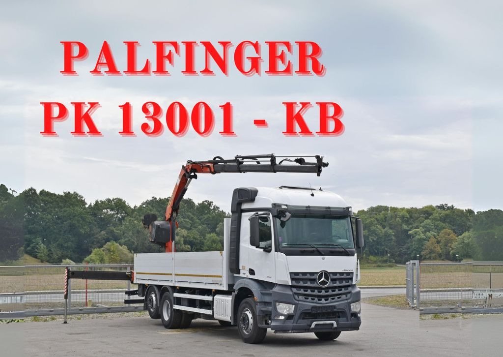 Mercedes-Benz AROCS 2542* PK 13001-K B* TOPZUSTAND - Crane truck, Dropside/ Flatbed truck: picture 1 Mercedes-Benz AROCS 2542* PK 13001-K B* TOPZUSTAND - Crane truck, Dropside/ Flatbed truck: picture 1