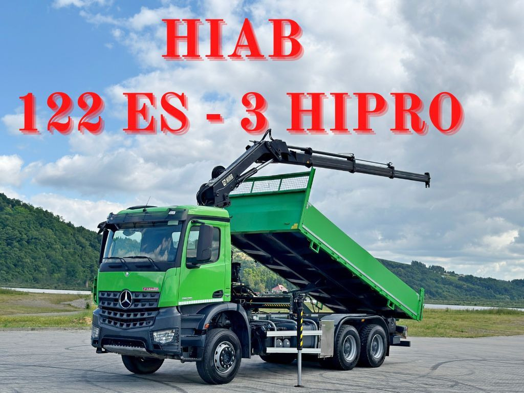 Mercedes-Benz AROCS 2636 * HIAB 122 ES - 3 HIPRO * 6x4 - Crane truck: picture 1 Mercedes-Benz AROCS 2636 * HIAB 122 ES - 3 HIPRO * 6x4 - Crane truck: picture 1