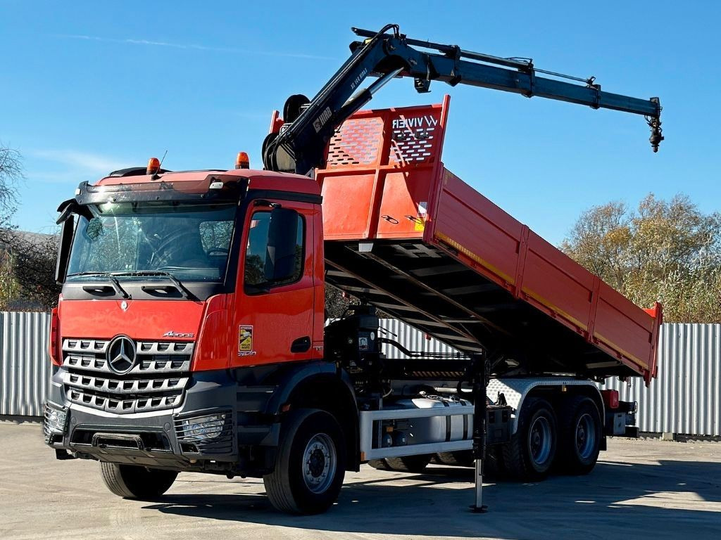 Mercedes-Benz AROCS 2640 *HIAB 144 BS - 3/FUNK  + * 6x4 - Tipper, Crane truck: picture 2 Mercedes-Benz AROCS 2640 *HIAB 144 BS - 3/FUNK  + * 6x4 - Tipper, Crane truck: picture 2