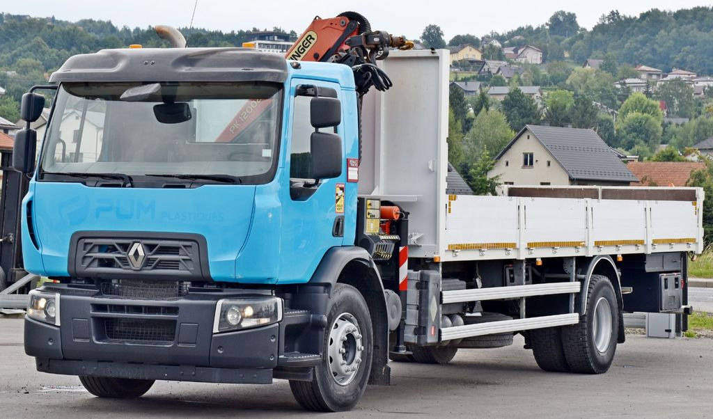 Renault C 320 * PK 12002 EH A + FUNK * TOPZUSTAND - Crane truck, Dropside/ Flatbed truck: picture 3 Renault C 320 * PK 12002 EH A + FUNK * TOPZUSTAND - Crane truck, Dropside/ Flatbed truck: picture 3