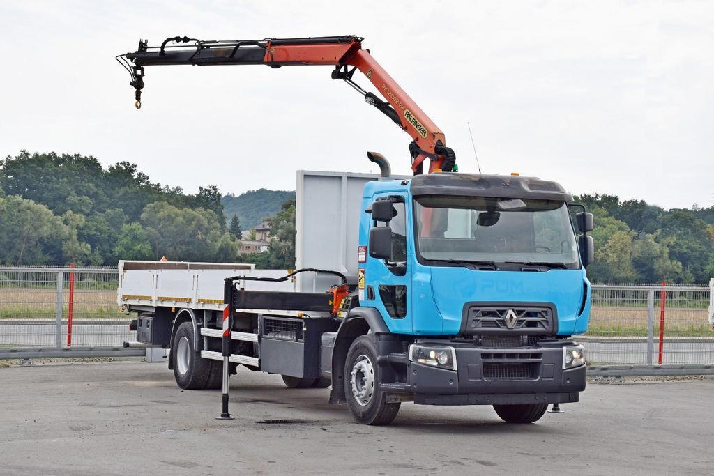 Renault C 320 * PK 12002 EH A + FUNK * TOPZUSTAND - Crane truck, Dropside/ Flatbed truck: picture 2 Renault C 320 * PK 12002 EH A + FUNK * TOPZUSTAND - Crane truck, Dropside/ Flatbed truck: picture 2