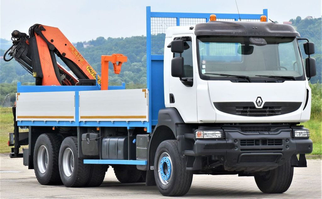 Renault KERAX 370 *PK 16502 + FUNK / 6x4 * TOP Renault KERAX 370 *PK 16502 + FUNK / 6x4 * TOP - Crane truck, Dropside/ Flatbed truck: picture 3 Renault KERAX 370 *PK 16502 + FUNK / 6x4 * TOP Renault KERAX 370 *PK 16502 + FUNK / 6x4 * TOP - Crane truck, Dropside/ Flatbed truck: picture 3