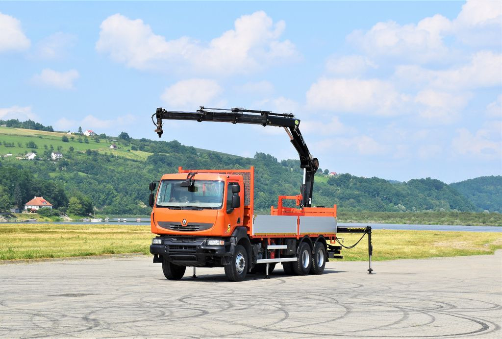 Renault KERAX 410 * HIAB 144 B-3 HIDUO / 6x4 * TOP Renault KERAX 410 * HIAB 144 B-3 HIDUO / 6x4 * TOP - Crane truck, Dropside/ Flatbed truck: picture 2 Renault KERAX 410 * HIAB 144 B-3 HIDUO / 6x4 * TOP Renault KERAX 410 * HIAB 144 B-3 HIDUO / 6x4 * TOP - Crane truck, Dropside/ Flatbed truck: picture 2