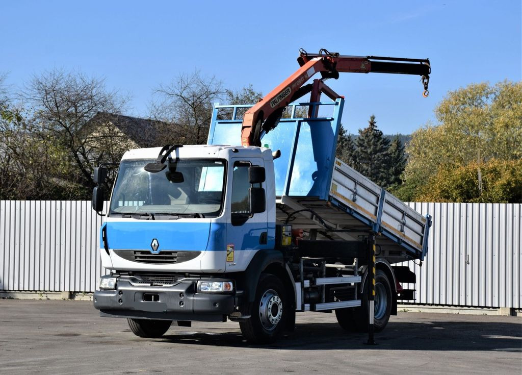 Renault MIDLUM 270 DXI *TIPPER 3,50m *PK 8501-K/FUNK - Crane truck, Tipper: picture 2 Renault MIDLUM 270 DXI *TIPPER 3,50m *PK 8501-K/FUNK - Crane truck, Tipper: picture 2