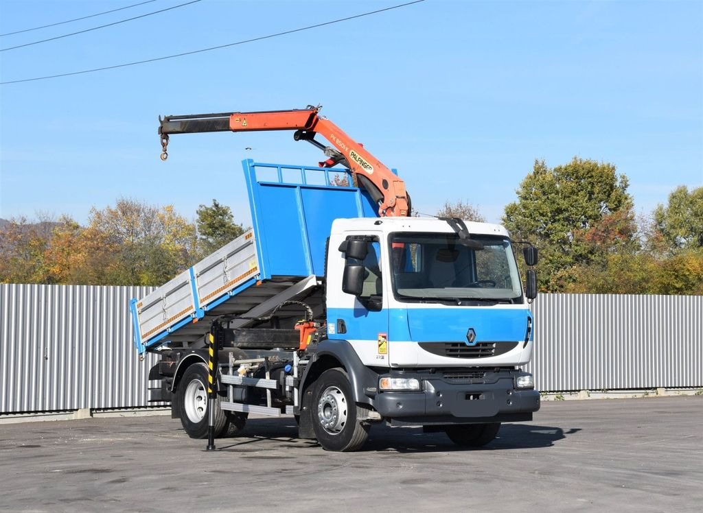 Renault MIDLUM 270 DXI *TIPPER 3,50m *PK 8501-K/FUNK Renault MIDLUM 270 DXI *TIPPER 3,50m *PK 8501-K/FUNK - Tipper, Crane truck: picture 2 Renault MIDLUM 270 DXI *TIPPER 3,50m *PK 8501-K/FUNK Renault MIDLUM 270 DXI *TIPPER 3,50m *PK 8501-K/FUNK - Tipper, Crane truck: picture 2
