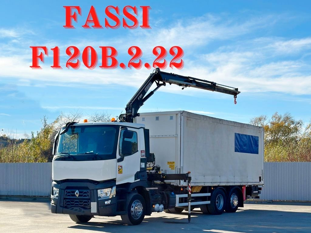 Renault T380 * FASSI F120B.2.22 + FUNK / 6x2* TOP - Crane truck: picture 1 Renault T380 * FASSI F120B.2.22 + FUNK / 6x2* TOP - Crane truck: picture 1