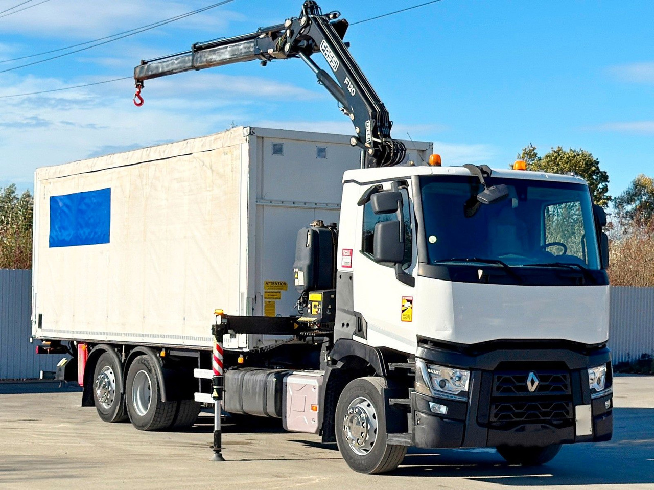 Renault T380 * FASSI F120B.2.22 + FUNK / 6x2* TOP - Crane truck: picture 2 Renault T380 * FASSI F120B.2.22 + FUNK / 6x2* TOP - Crane truck: picture 2