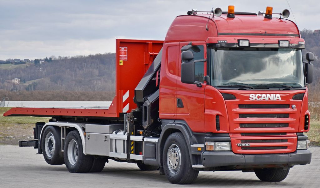 Scania G 400 * Abschleppwagen 6,40m* KRAN + FUNK * TOP - Tow truck: picture 4 Scania G 400 * Abschleppwagen 6,40m* KRAN + FUNK * TOP - Tow truck: picture 4