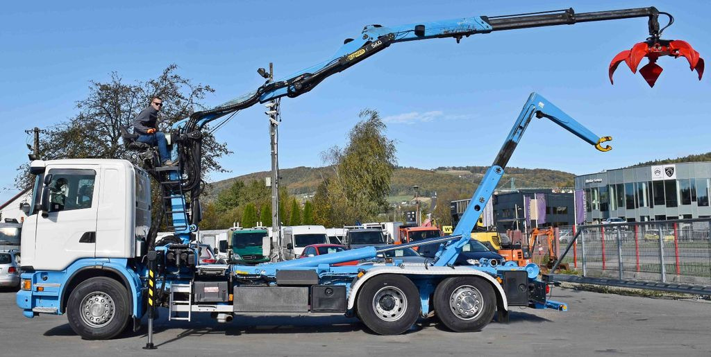 Scania G 440 * Abrollkipper * EPSILON M120Z95TR* TOP Scania G 440 * Abrollkipper * EPSILON M120Z95TR* TOP - Hook lift truck: picture 5 Scania G 440 * Abrollkipper * EPSILON M120Z95TR* TOP Scania G 440 * Abrollkipper * EPSILON M120Z95TR* TOP - Hook lift truck: picture 5