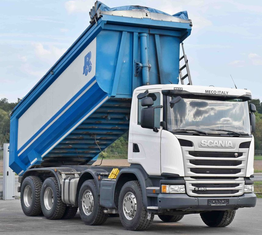 Scania G 450 * Kipper * TOPZUSTAND / 8x4 Scania G 450 * Kipper * TOPZUSTAND / 8x4 - Tipper: picture 4 Scania G 450 * Kipper * TOPZUSTAND / 8x4 Scania G 450 * Kipper * TOPZUSTAND / 8x4 - Tipper: picture 4