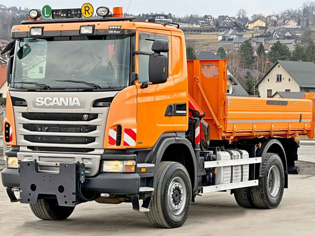 Scania G360 Kipper 4,10m *PK 11002 B + FUNK *4x4 Scania G360 Kipper 4,10m *PK 11002 B + FUNK *4x4 - Tipper, Crane truck: picture 5 Scania G360 Kipper 4,10m *PK 11002 B + FUNK *4x4 Scania G360 Kipper 4,10m *PK 11002 B + FUNK *4x4 - Tipper, Crane truck: picture 5