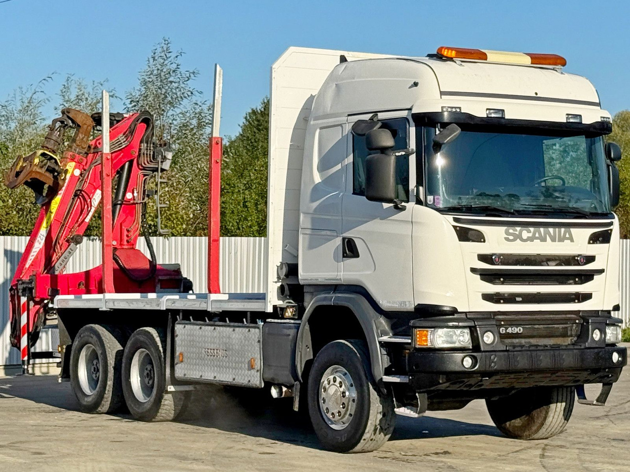 Scania G490* HOLZTRANSPORTER * PENZ 12Z8.70* 6x6 - Timber truck, Crane truck: picture 3 Scania G490* HOLZTRANSPORTER * PENZ 12Z8.70* 6x6 - Timber truck, Crane truck: picture 3
