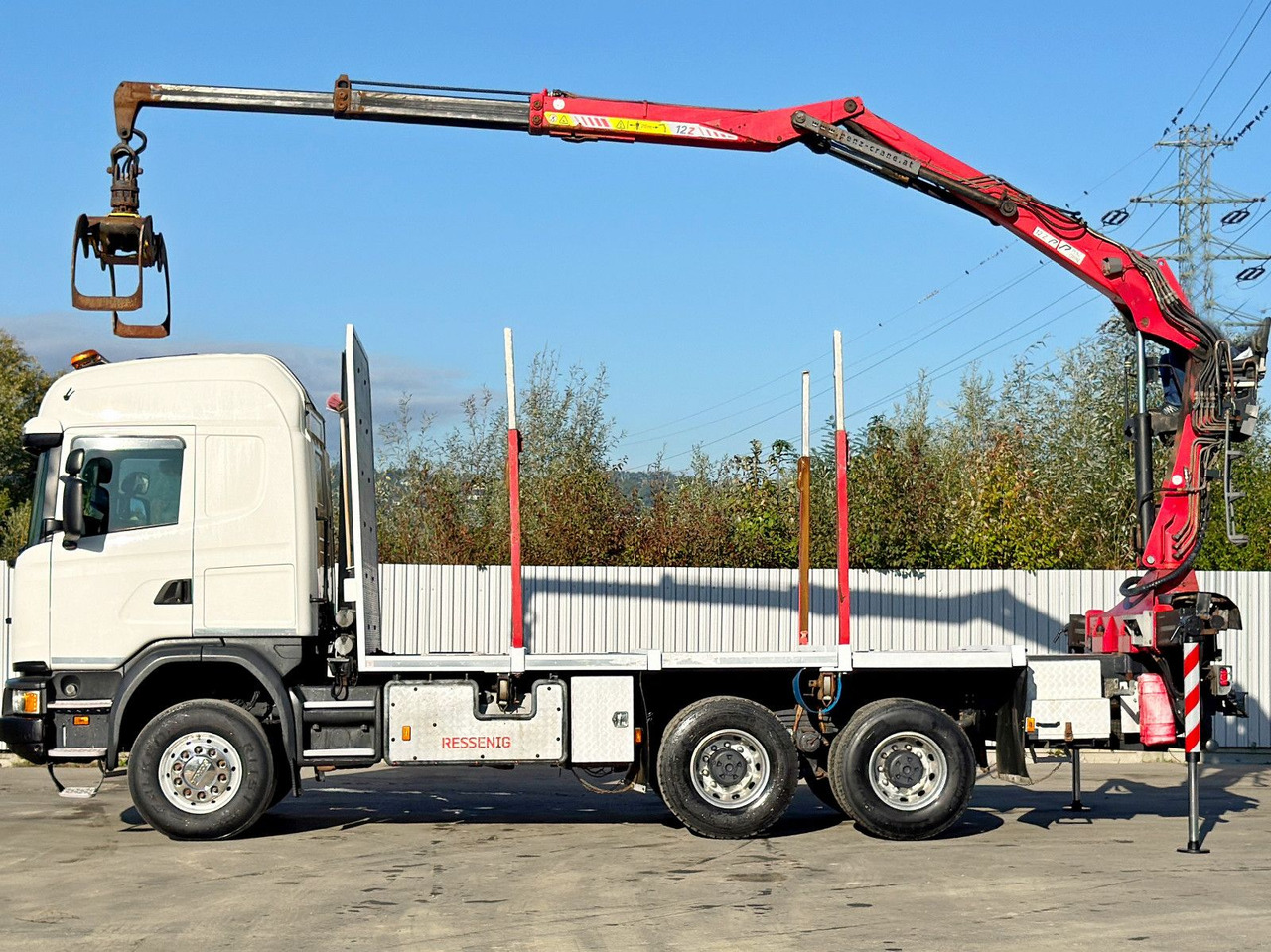 Scania G490* HOLZTRANSPORTER * PENZ 12Z8.70* 6x6 - Timber truck, Crane truck: picture 5 Scania G490* HOLZTRANSPORTER * PENZ 12Z8.70* 6x6 - Timber truck, Crane truck: picture 5
