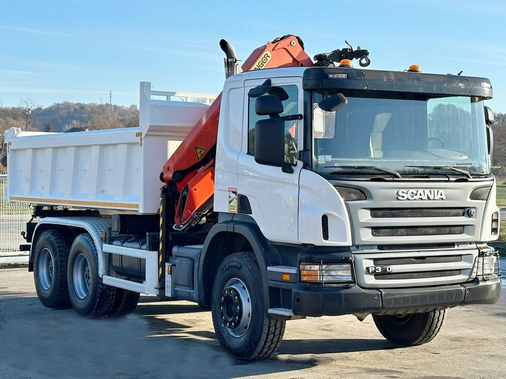 Scania P 360 Kipper 4,70 m * PK 13001-KA + FUNK * 6x4 - Crane truck, Tipper: picture 4 Scania P 360 Kipper 4,70 m * PK 13001-KA + FUNK * 6x4 - Crane truck, Tipper: picture 4