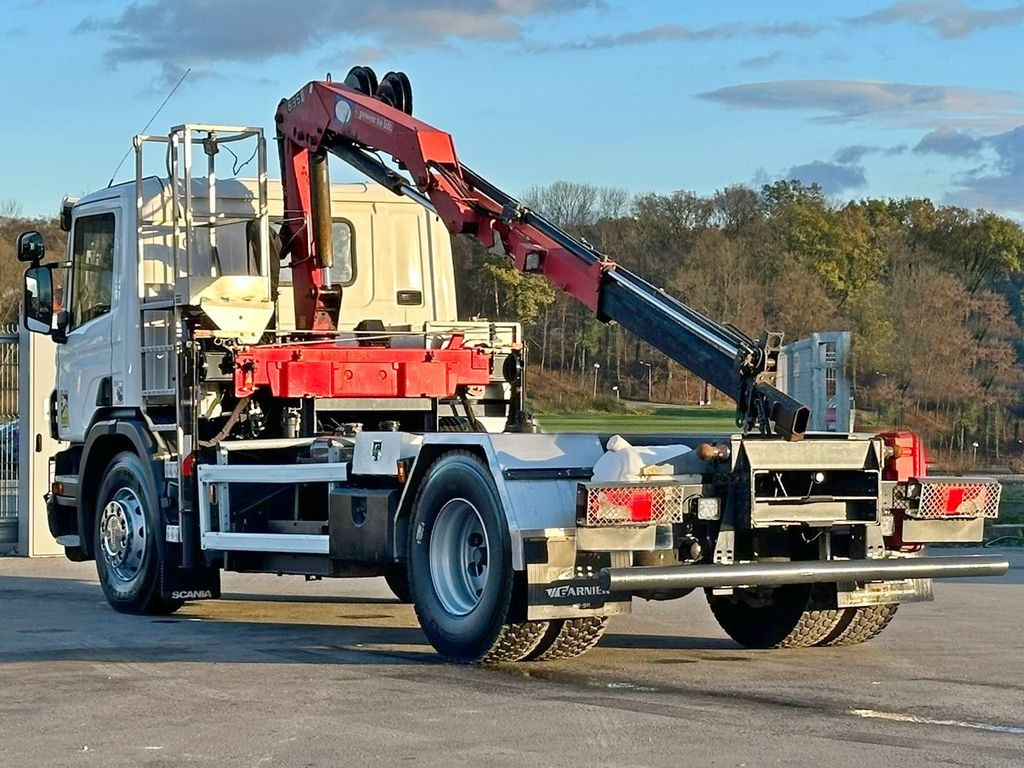 Scania P250* FAHRGESTEL 4,30* HMF 635 K2/FUNK* TOP - Crane truck: picture 4 Scania P250* FAHRGESTEL 4,30* HMF 635 K2/FUNK* TOP - Crane truck: picture 4