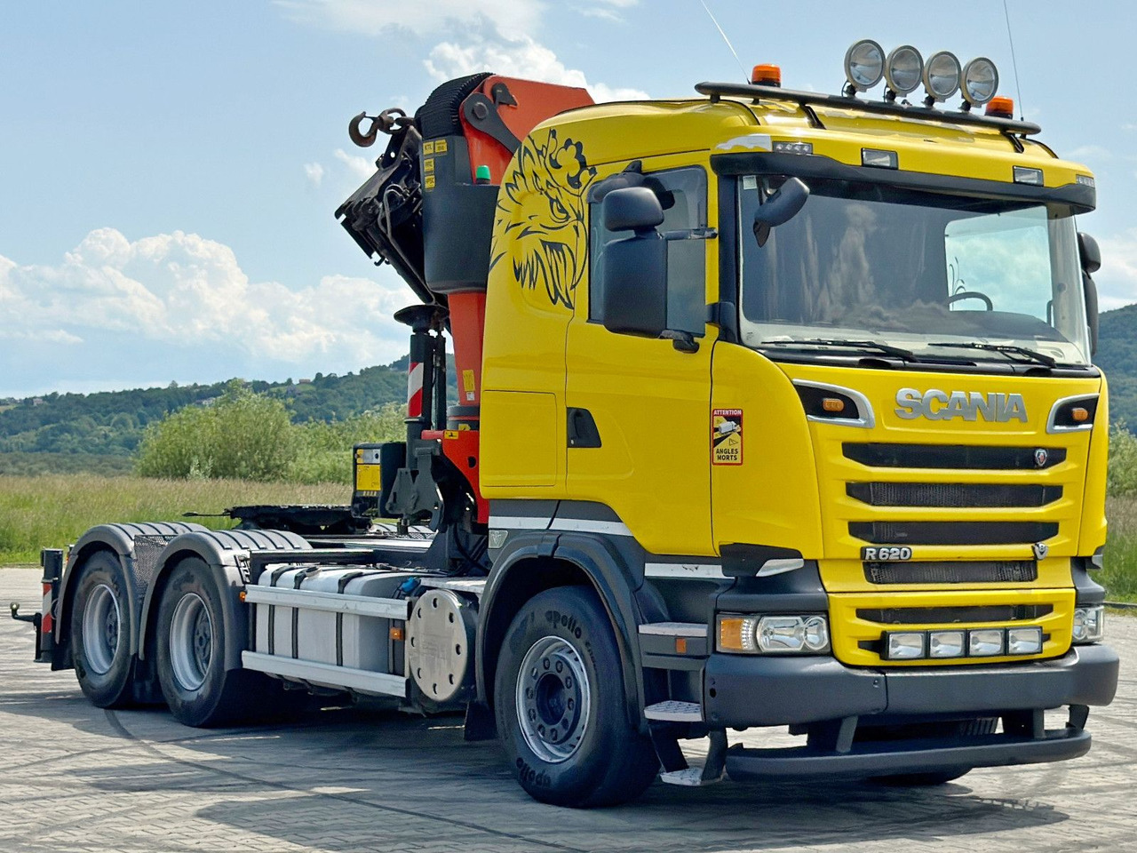 Scania R620 * Sattelzugmaschine + PK 42002-SHD+FUNK/6x4 - Crane truck: picture 4 Scania R620 * Sattelzugmaschine + PK 42002-SHD+FUNK/6x4 - Crane truck: picture 4