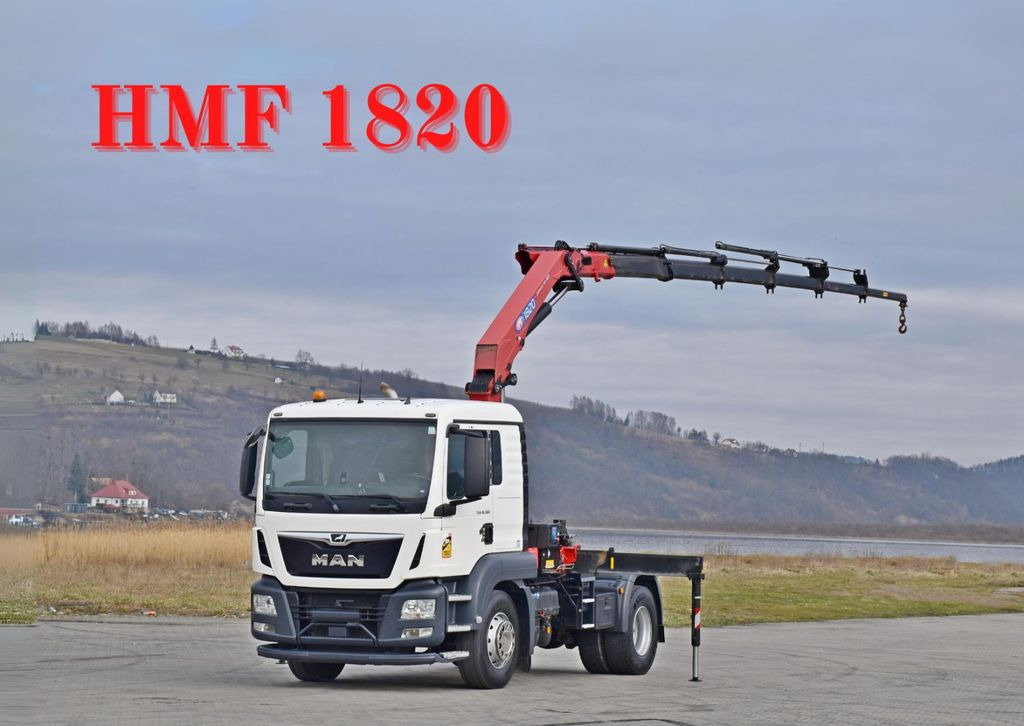 MAN TGS 18.500 Sattelzugmaschine + KRAN/FUNK - Tractor unit: picture 1 MAN TGS 18.500 Sattelzugmaschine + KRAN/FUNK - Tractor unit: picture 1