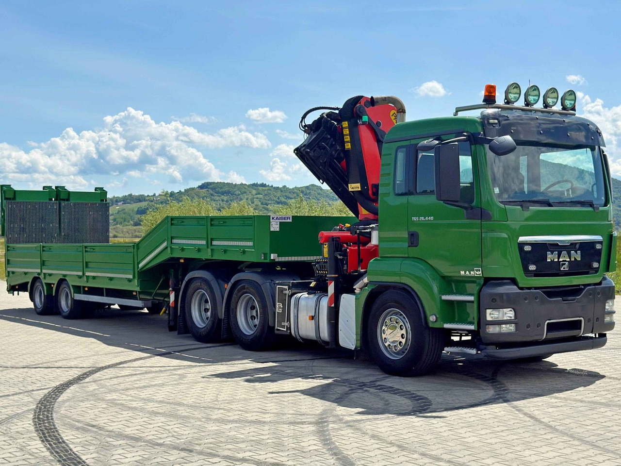 MAN TGS 26.440*Anhänger 10,30m + PK 33002-EH C/FUNK - Tractor unit: picture 4 MAN TGS 26.440*Anhänger 10,30m + PK 33002-EH C/FUNK - Tractor unit: picture 4