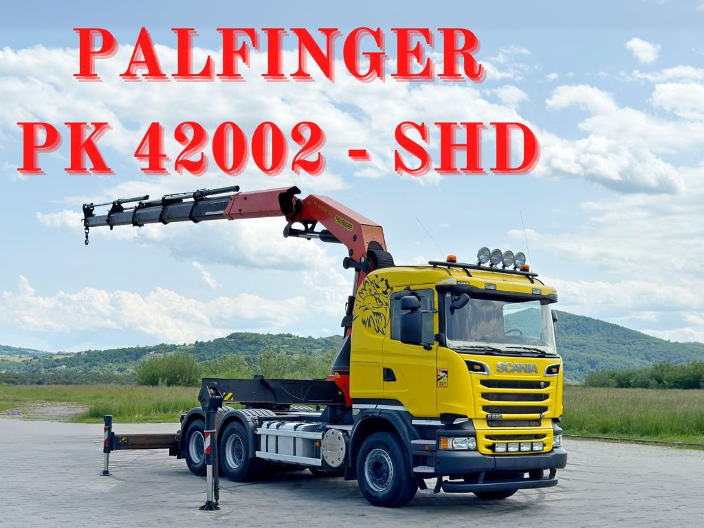 Scania R620 * Sattelzugmaschine + PK 42002-SHD+FUNK/6x4 - Tractor unit: picture 1 Scania R620 * Sattelzugmaschine + PK 42002-SHD+FUNK/6x4 - Tractor unit: picture 1