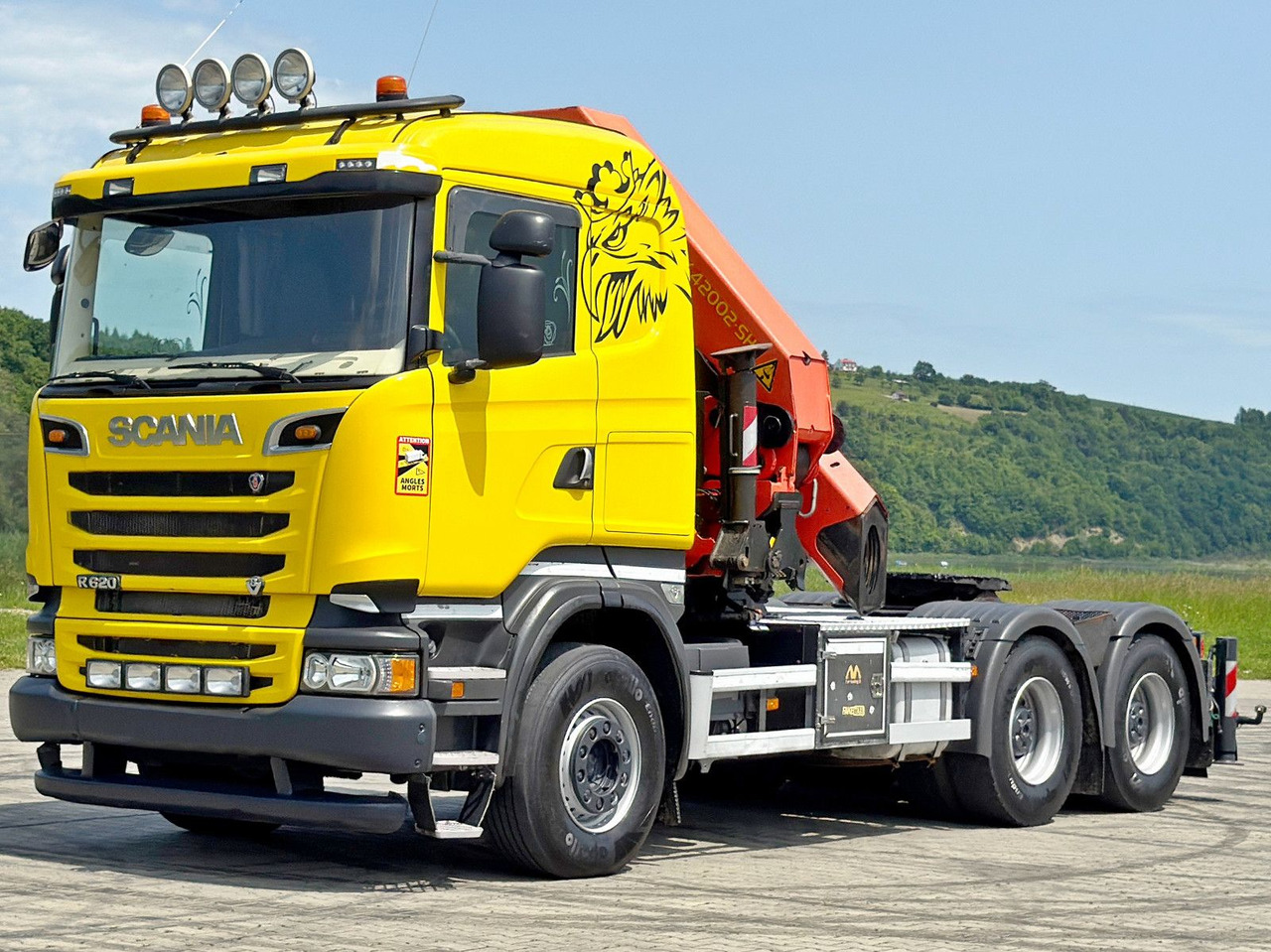 Scania R620 * Sattelzugmaschine + PK 42002-SHD+FUNK/6x4 - Tractor unit: picture 4 Scania R620 * Sattelzugmaschine + PK 42002-SHD+FUNK/6x4 - Tractor unit: picture 4