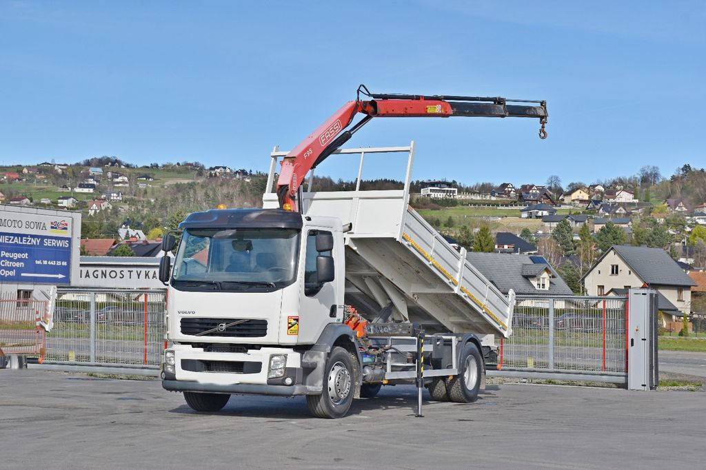 Volvo FL 290 KIPPER 4,90m * FASSI F95A.22 + FUNK * TOP - Crane truck, Tipper: picture 2 Volvo FL 290 KIPPER 4,90m * FASSI F95A.22 + FUNK * TOP - Crane truck, Tipper: picture 2