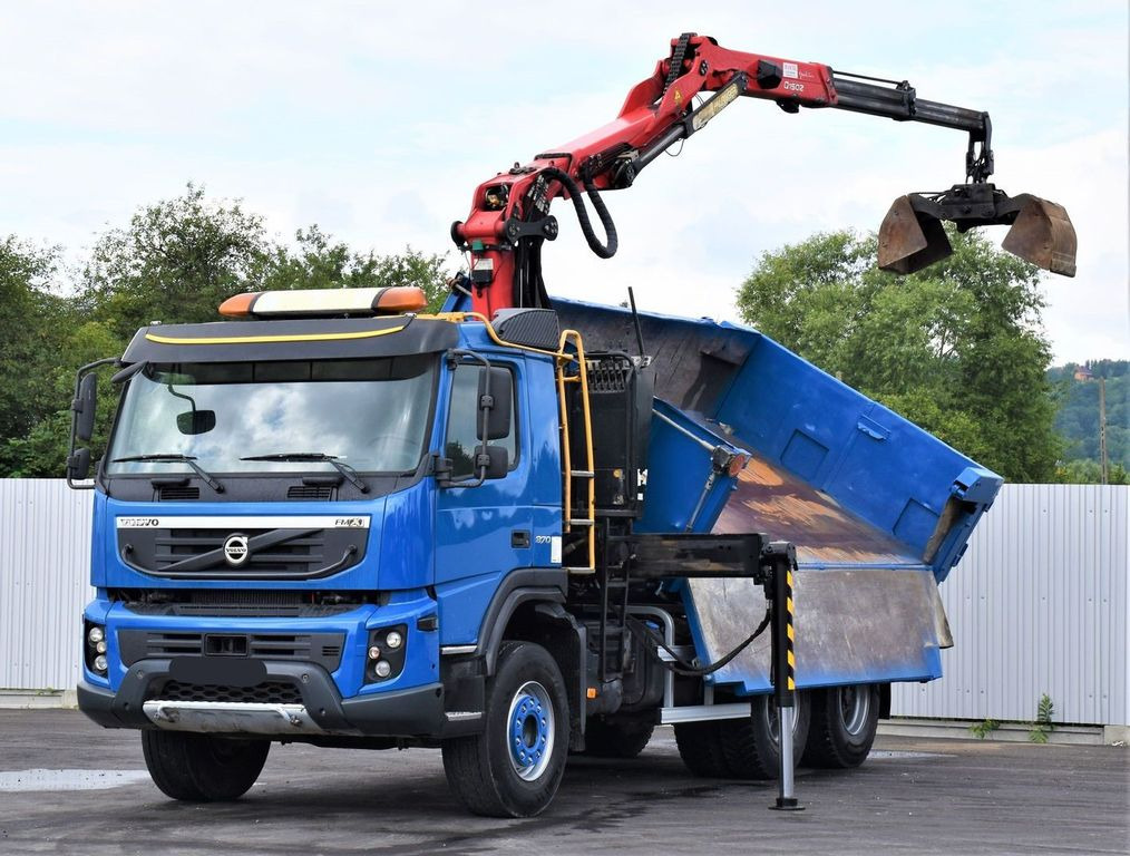Volvo FMX 370 Kipper 4,90m *EPSILON Q150Z/FUNK*6x4 - Tipper, Crane truck: picture 3 Volvo FMX 370 Kipper 4,90m *EPSILON Q150Z/FUNK*6x4 - Tipper, Crane truck: picture 3