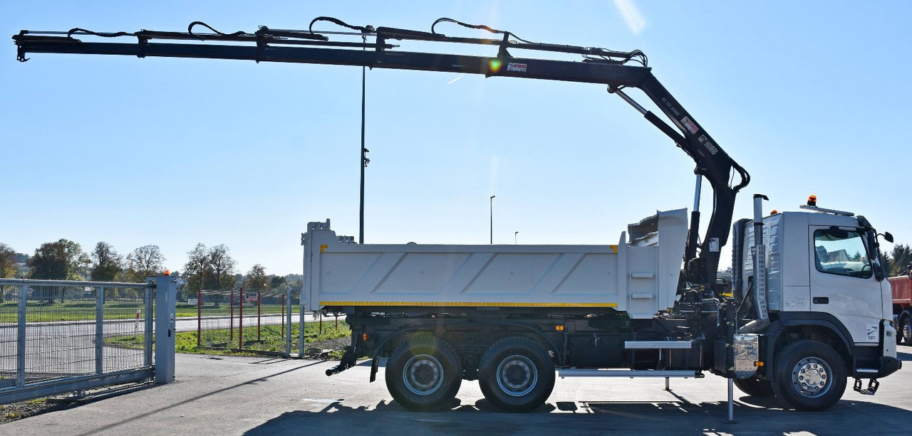 Crane truck Volvo FMX 410 Kipper 5,20m*HIAB 122 D-4 HIDUO/FUNK*6x4: picture 6