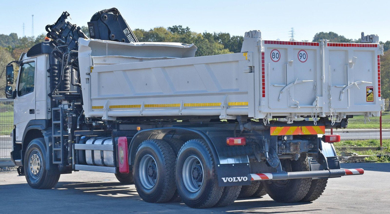 Crane truck Volvo FMX 410 Kipper 5,20m*HIAB 122 D-4 HIDUO/FUNK*6x4: picture 7