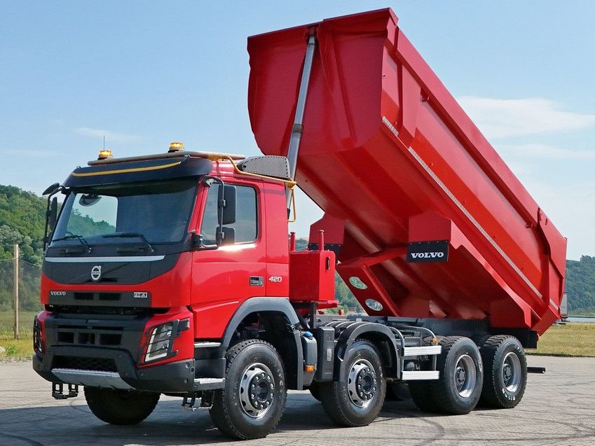 Volvo FMX 420 Kipper * TOPZUSTAND / 8x4 ! - Tipper: picture 3 Volvo FMX 420 Kipper * TOPZUSTAND / 8x4 ! - Tipper: picture 3