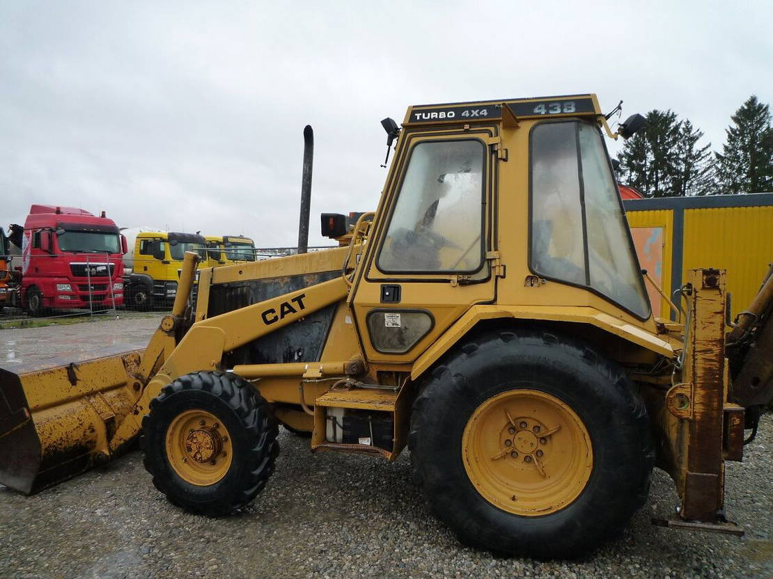 Backhoe loader Caterpillar 438 438: picture 11