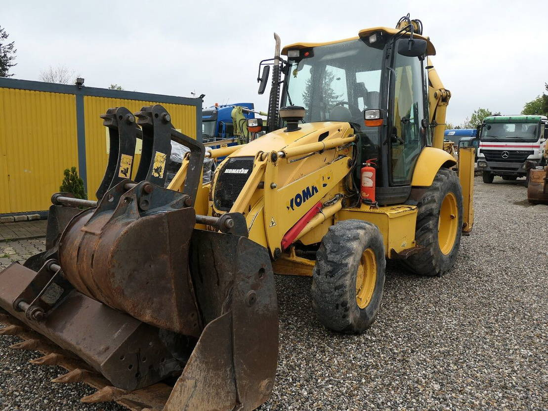 Backhoe loader Komatsu WB 97-5: picture 11